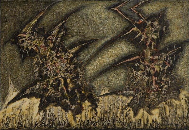 Artwork by Jerzy Tchórzewski, Painting, Made of oil on canvas