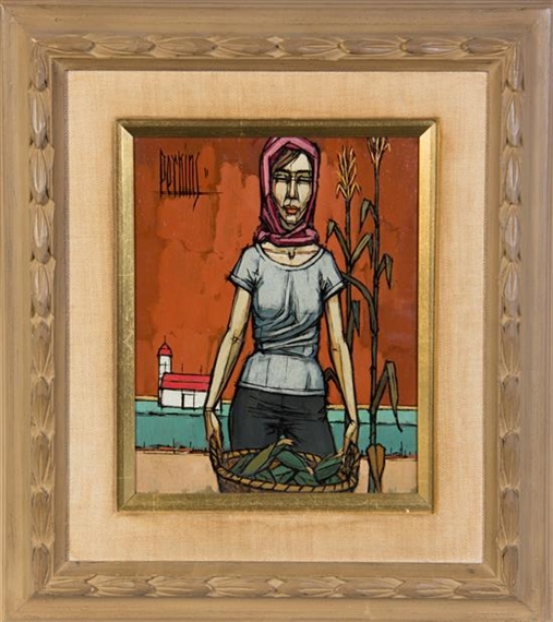 Philip R. Perkins | Fisherwoman (Circa 1950) | MutualArt