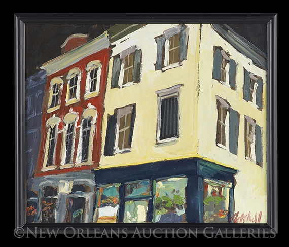 Corner Building by James Michalopoulos, circa 1985