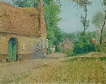 Countryside landscape - Émile Ancelet