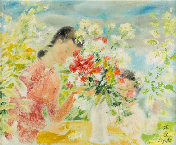 A Spring Bouquet by Lê Phổ