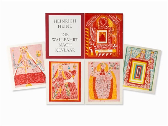 Portfolio: Die Wallfahrt nach Kevlaar by HAP  Grieshaber, 1975