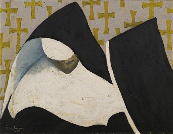 THE NUNS by Hassan Soliman, 1957