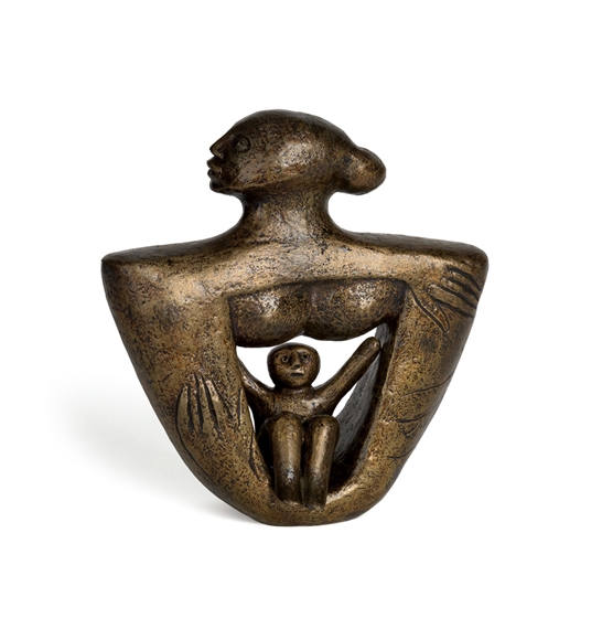 Mother and Child by Elizabeth Catlett, 1985