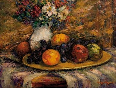 Nature morte by Arsène Sari