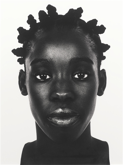 UNTITLED #01080605 (FROM BLACK WOMEN I) by Valérie Belin, 2001