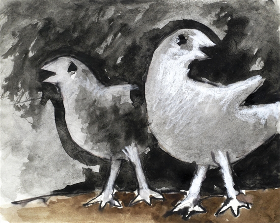 Birds by Josef Herman