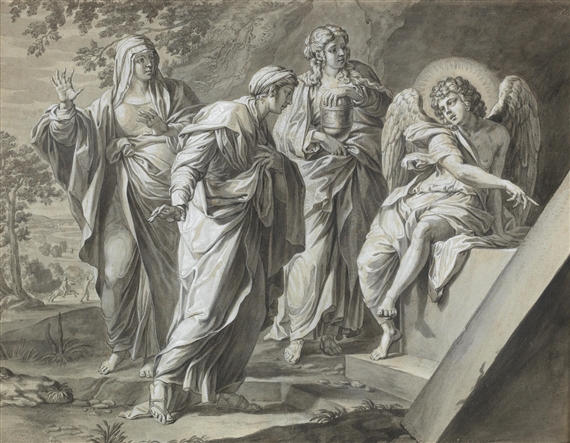 Heinrich Friedrich Füger | The Three Holy Women at the Tomb | MutualArt