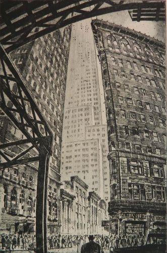 33rd St. - 6th Ave by Gottlob L. Briem, 1925