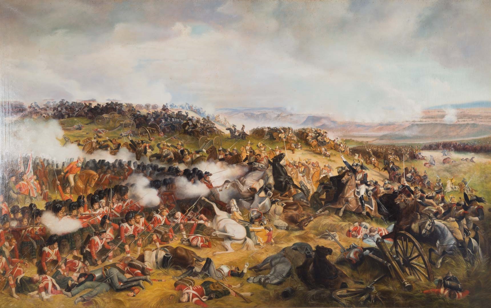 Félix Henri Emmanuel Philippoteaux | Battle of Waterloo (20th Century ...