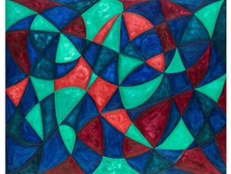 ABSTRAKTE KOMPOSITION - August Hofer