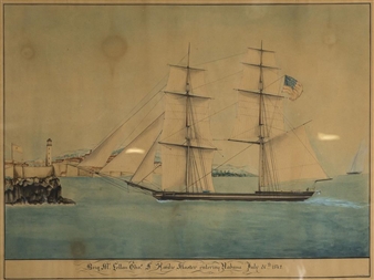 BRIG MCLELLAN ENTERING HAVANA - Domingo Manso