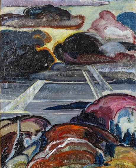 LANDSCAPE by Marsden Hartley