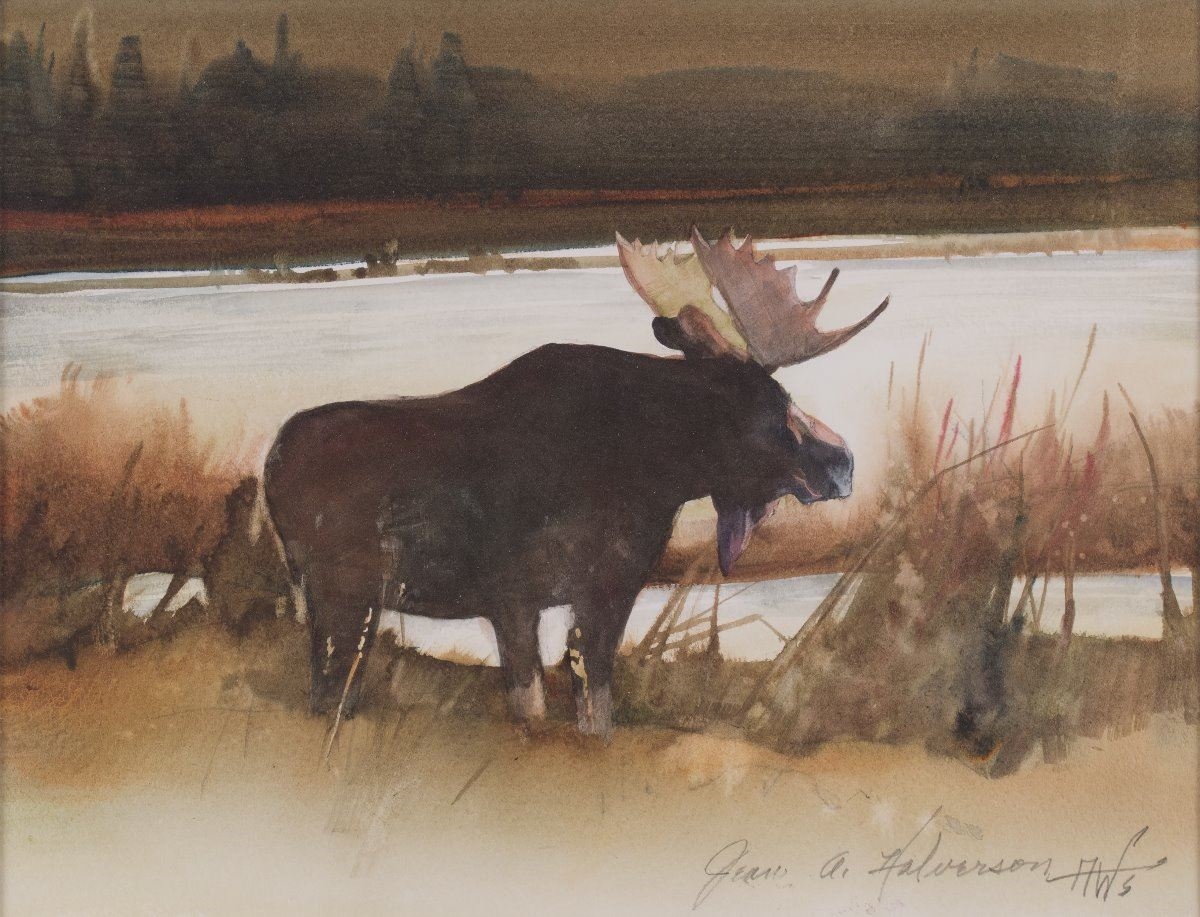 Jean Halverson | Moose | MutualArt