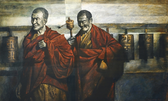 DIALOG SENJA (TWILIGHT DIALOGUE) by Gusti Agung Mangu Putra, 2007