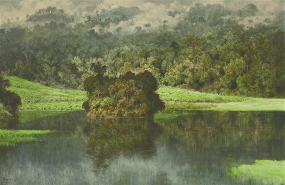 LAKE by Wahdi Sumanta, 1978