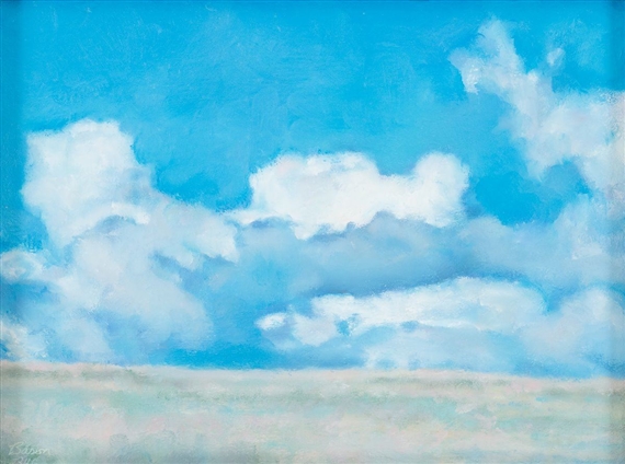 3 works, Prairie Clouds; Tarrywile Spring #1; Tarrywile Spring #2 by James Bason