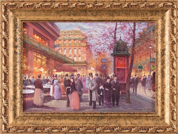 Paris Square by Vasily Nicholayevich Gribennikov, 2010