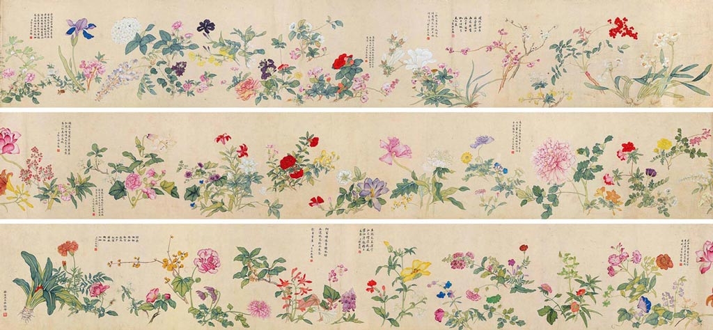 Artwork by Jing Yi, Wealth and Rank, Made of ink and color on paper