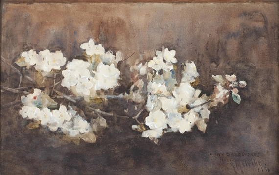 Apple Blossom by Arthur Melville, 1880