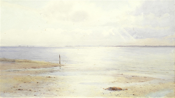 The Lonely Shore, Isle of Wight by Alma Claude Burlton Cull, 2008
