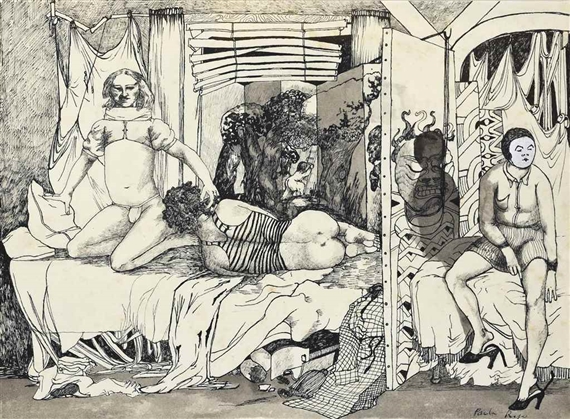 Untitled by Paula Rego, 1971