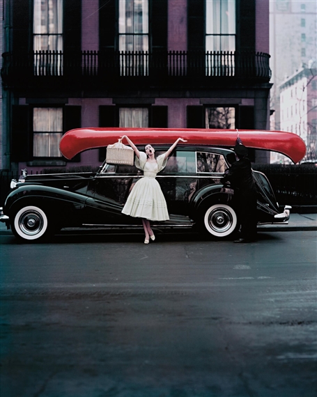 Red Canoe by William Helburn, 1957 printed later