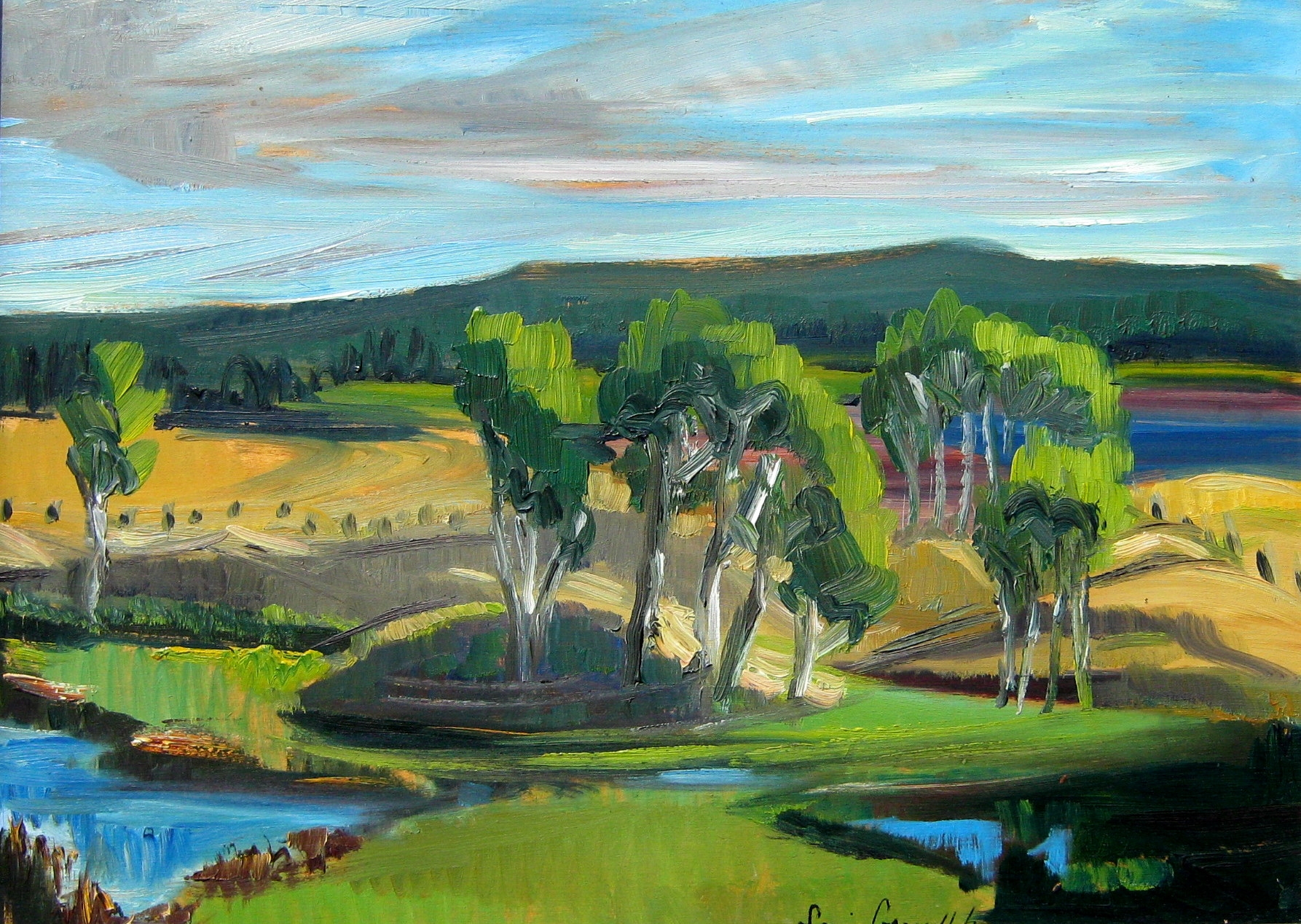 Sonia Cornwall Cariboo Landscape MutualArt