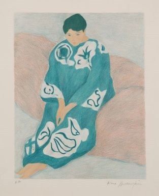 Femme au Kimono by Pierre Boncompain