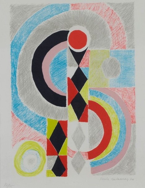 Artwork by Sonia Delaunay, TOTEM, Made of Lithograph