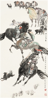 CHARACTER AND HORSES - Nima Zeren