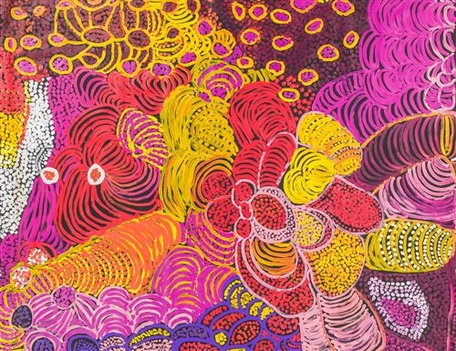 Kungkarankalpa by Eileen Yaritja Stevens, 2007