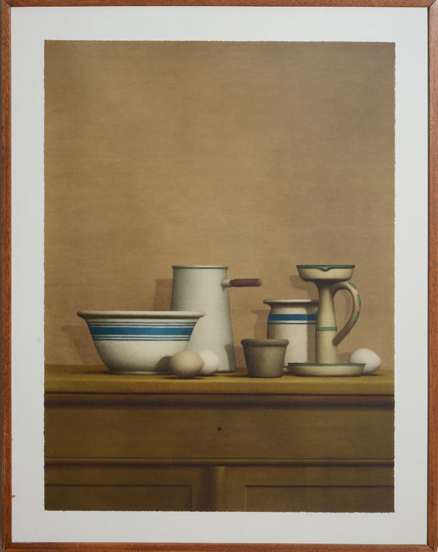 Bailey William | Still Life with Eggs, Candlestick and Bowl, from ...