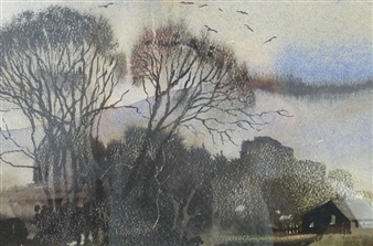 Landscape with House and Trees - B. Needham