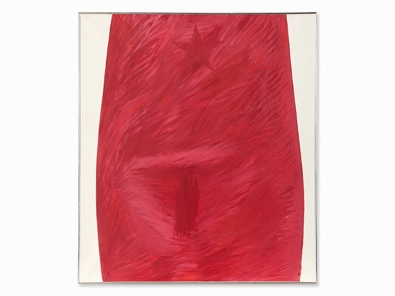 Rote Fahne by Fridolin Frenzel, 1973