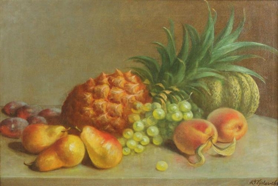STILL LIFE OF FRUIT by Arnoud Wydeveld