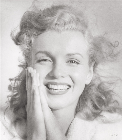 Marilyn Monroe, Tobay Beach by Andre de Dienes, 1949, printed later