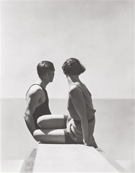 Divers, Horst with Model, Paris - George Hoyningen-Huene