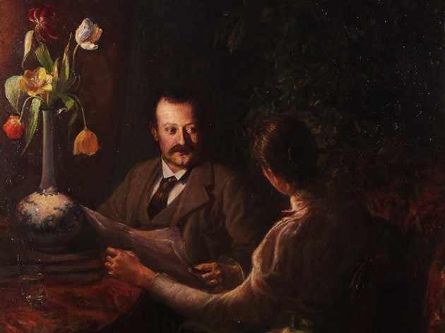 Artwork by Ingeborg Martha Rode, Ingeborg Kolling, Made of Oil on canvas