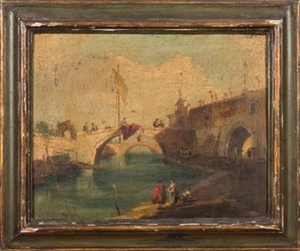 Venetian Scene - Francesco Gaudi