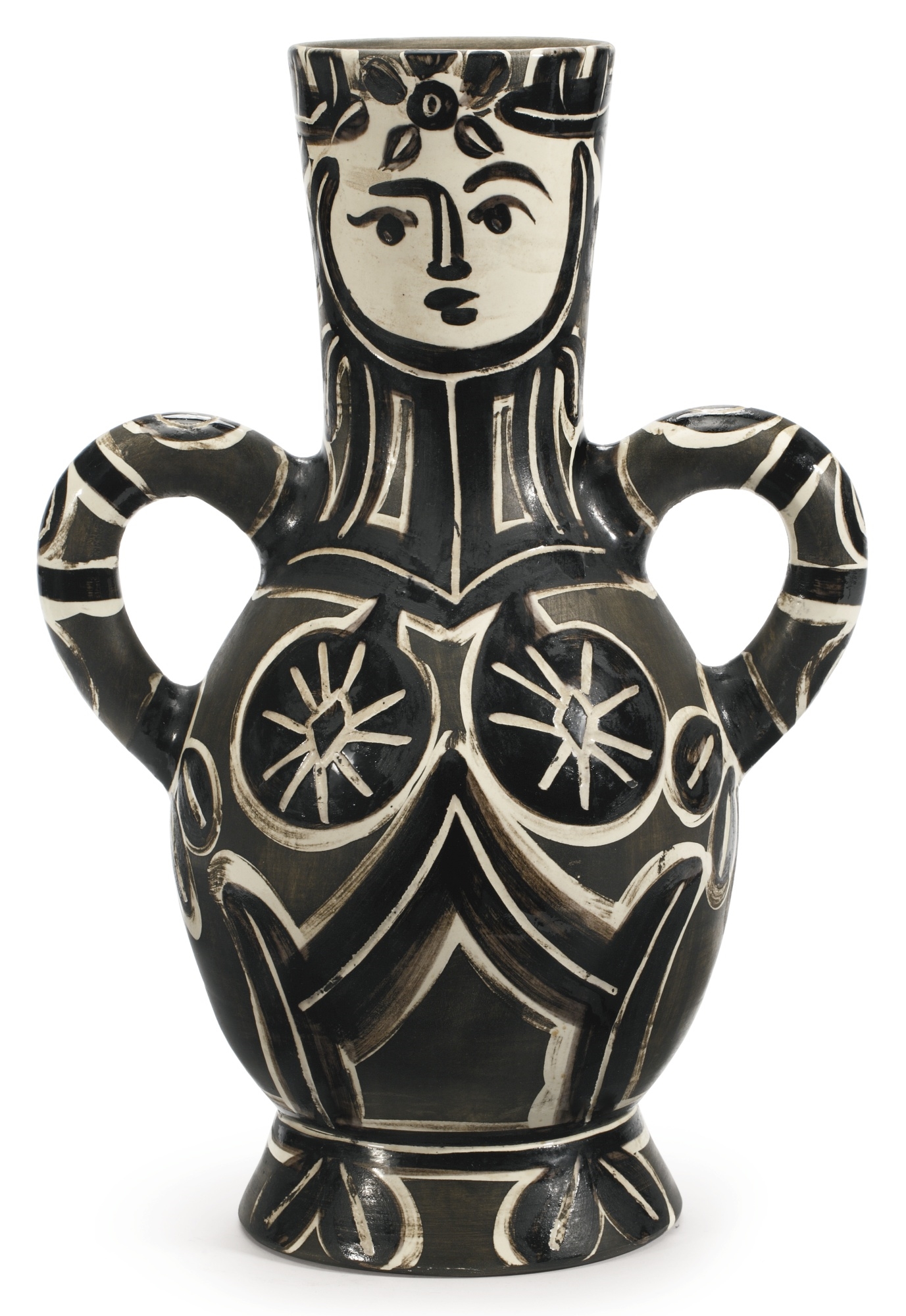 Pablo Picasso VASE DEUX ANSES HAUTES (A. R. 213) (1953) MutualArt
