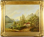 ALPINE LANDSCAPE - Franz Anton Feilhammer