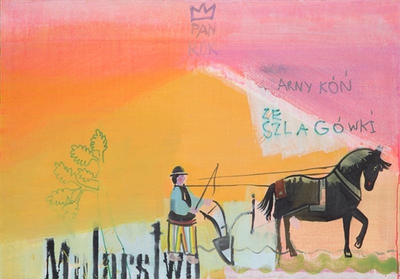 Black Horse from Szlagowka by Radek Szlaga, Circa 2005