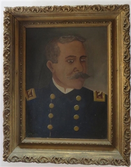 Primitive Portrait - J. A. Manta