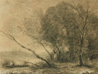 Henri Joseph Constant Dutilleux Art Auction Results