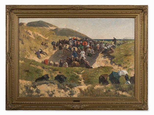 Julius Jacob the Younger | Dune Sermon Sylt (Circa 1900) | MutualArt