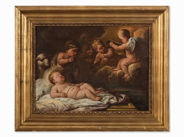 The Sleeping Christ Child by Luca Giordano, 17th century