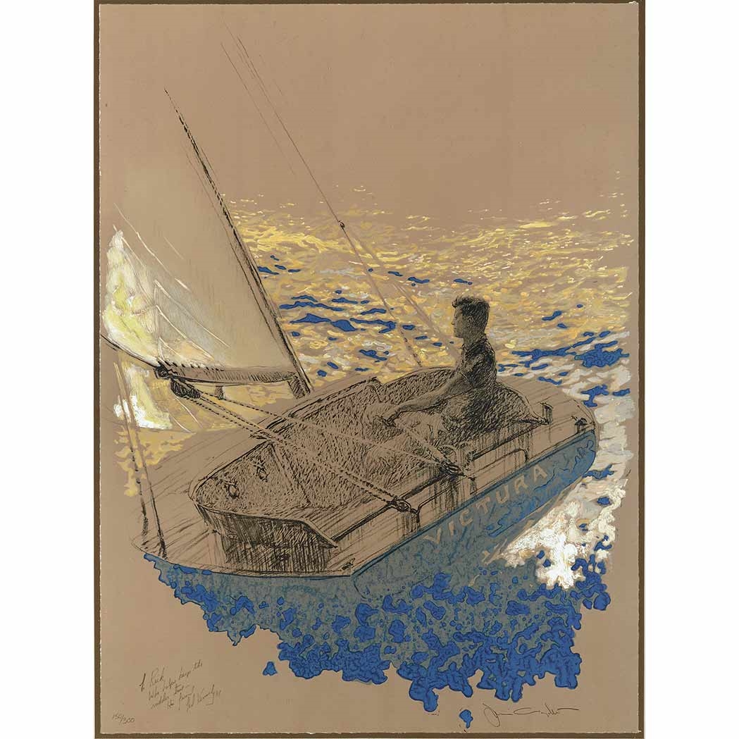 wyeth sailboat art