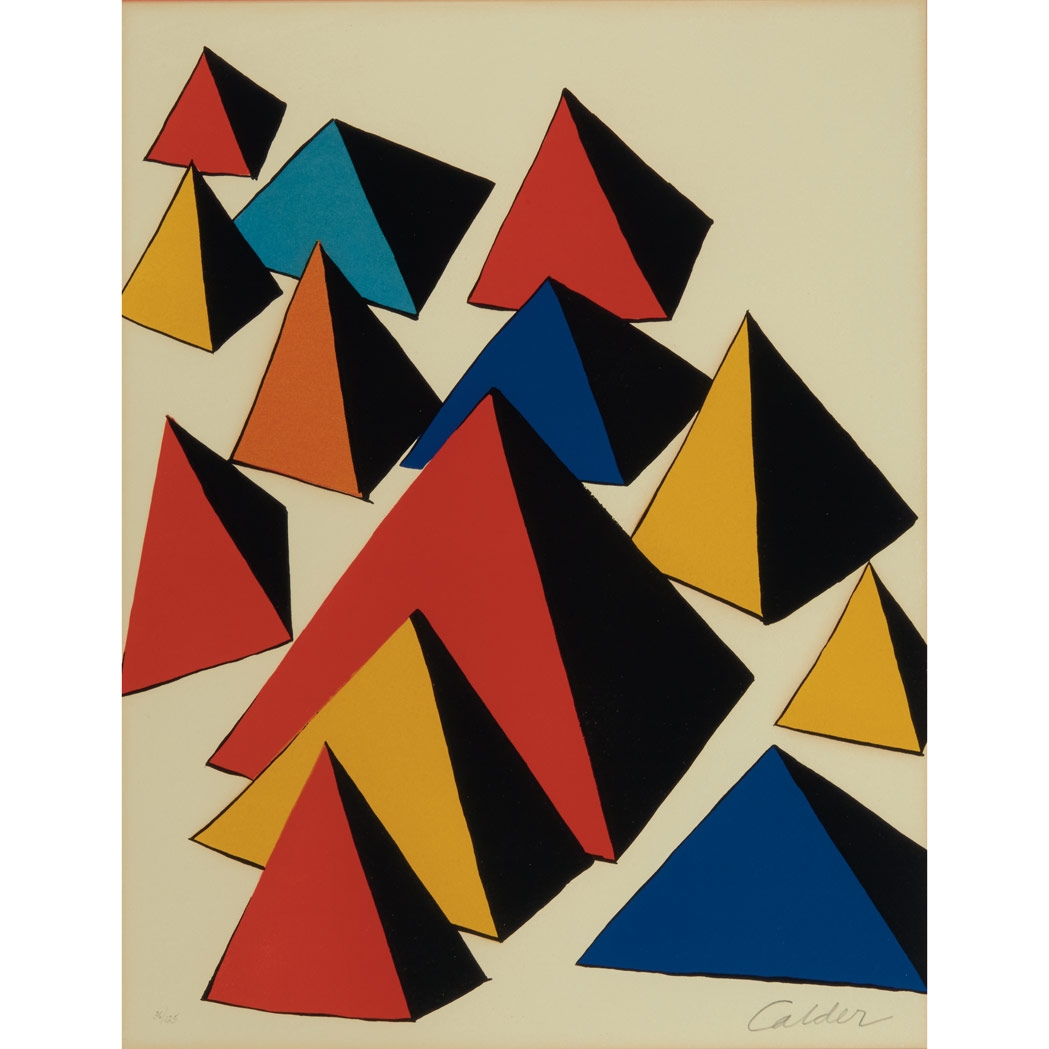 Alexander Calder | Pyramids | MutualArt