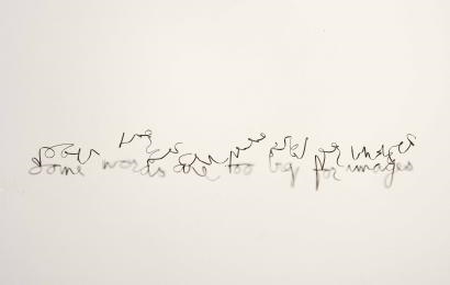 Some Words are too big for Images by Fred Eerdekens, 1994